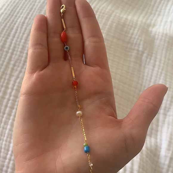 Anthropologie Bracelet - Gold with Colored Accents - Picture 3 of 3